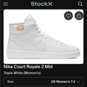 Nike Court Royale 2 Mid - White